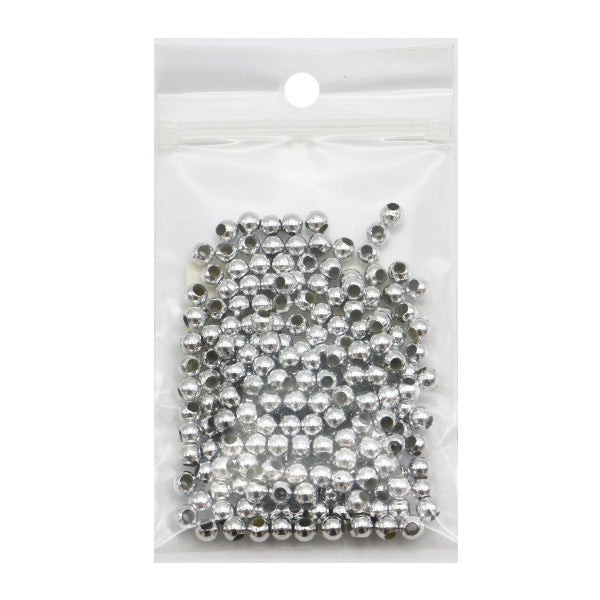 Cuentas "El círculoCuentas DX 4 mm de plata]