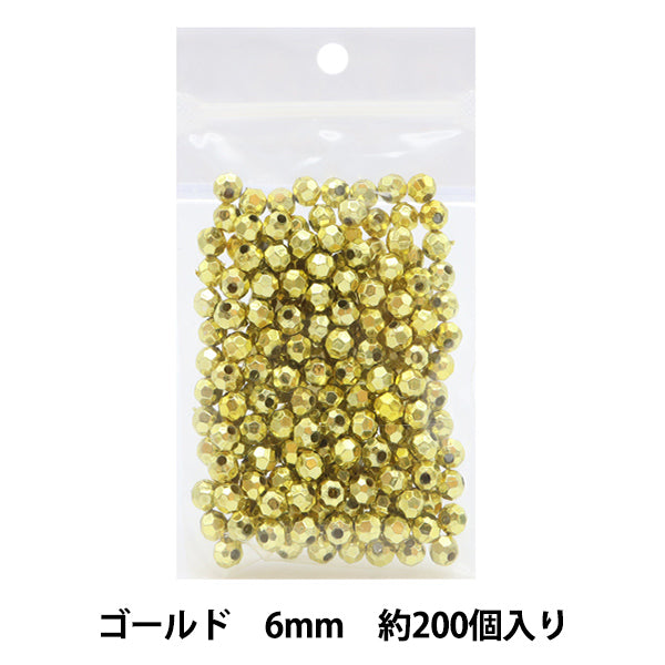 Бисер "резатьБисер Ширина около 6 мм золота]