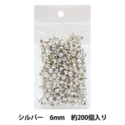 Бисер "резатьБисер Ширина около 6 мм серебра]