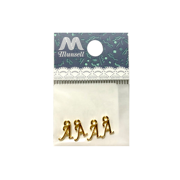 Accesorios de artesanía "271 0014GA encanto inicial A 4