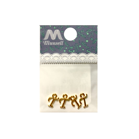 Accesorios de artesanía "271 0014GT encanto inicial t 4