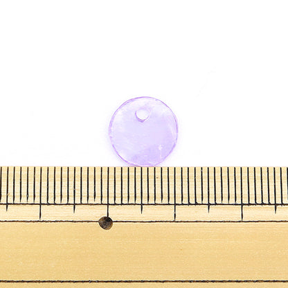 Accessory material "Shell parts 1cm 2 Purple 271/0263"