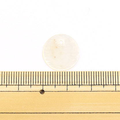 액세서리 소재 "쉘 부품 1.5cm 흰색 2 조각 271/0264"