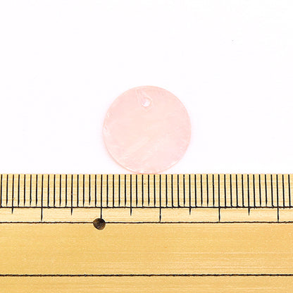 Accessory material "Shell parts 1.5cm 2 pink 2 sheets 271/0264"