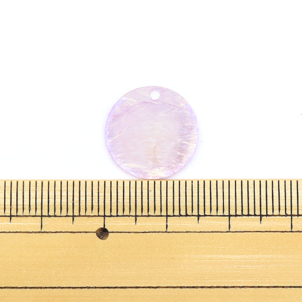 Accessory material "Shell parts 1.5cm 2 purple 271/0264"