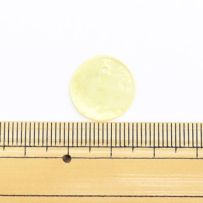 Accessories material "Shell parts 1.5cm with 2 yellow 271/0264"