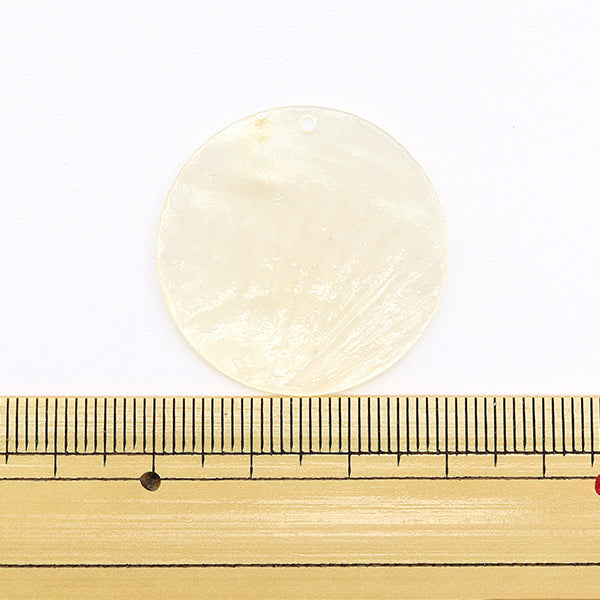 액세서리 소재 "쉘 부품 3cm 흰색 1 시트 271/0266"