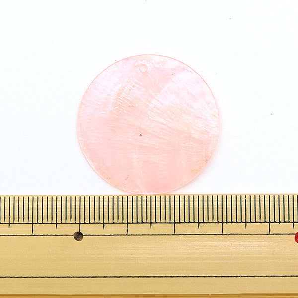 Accessory material "Shell parts 3cm with 1 pink 271/0266"