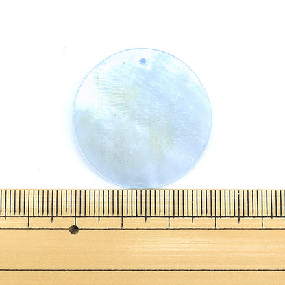 Accessory material "Shell parts 3cm Light blue 1 piece 271/0266"