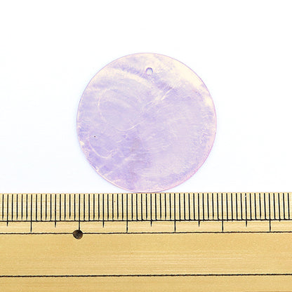 Material de accesorios "Piezas de concha 3cm 1 Purple 271/0266"