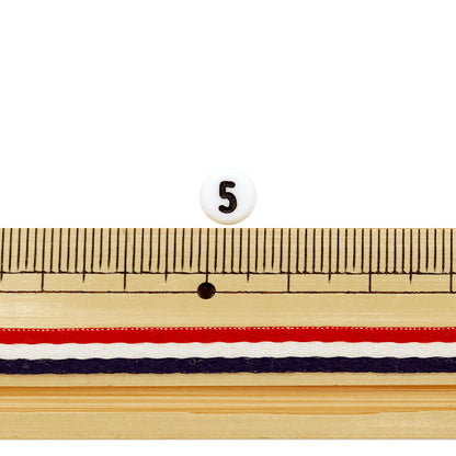 구슬 "아크릴구슬 숫자 hiramaru monochrome 20 조각 be1364-xxx "