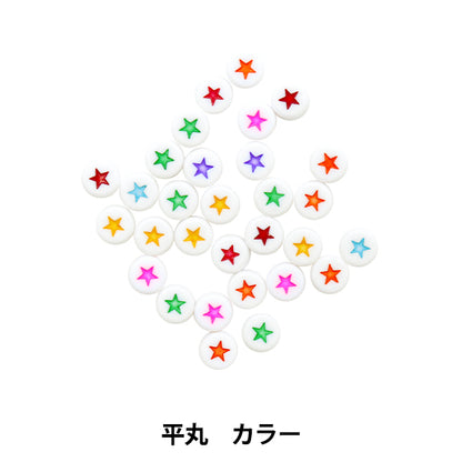 Perlen "AcrylPerlen Star Hiramaru Farbe 30 Teile BE1366-XXX]