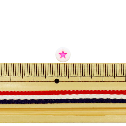 Perlen "AcrylPerlen Star Hiramaru Farbe 30 Teile BE1366-XXX]