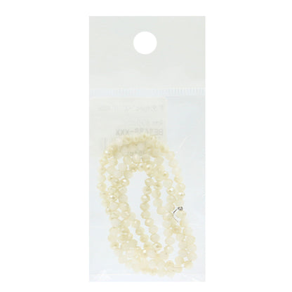 구슬 "버튼 컷구슬 Bicolor 4mm 흰색 꿀 be1488-xxx]