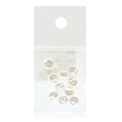 Perlen "Harzperlen Barockweiß 4mm x 8mm 10 Pl0578"