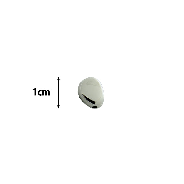シルバービーズ　6個 ビーズ 『CCBメタルビーズ 1cm シルバー 6個入り BE1539-205』 – Yuzawaya