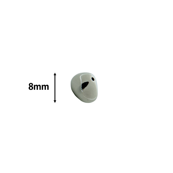 Perlen "CCB -MetallPerlen 8mm Silber 6 Teile BE1541-205]