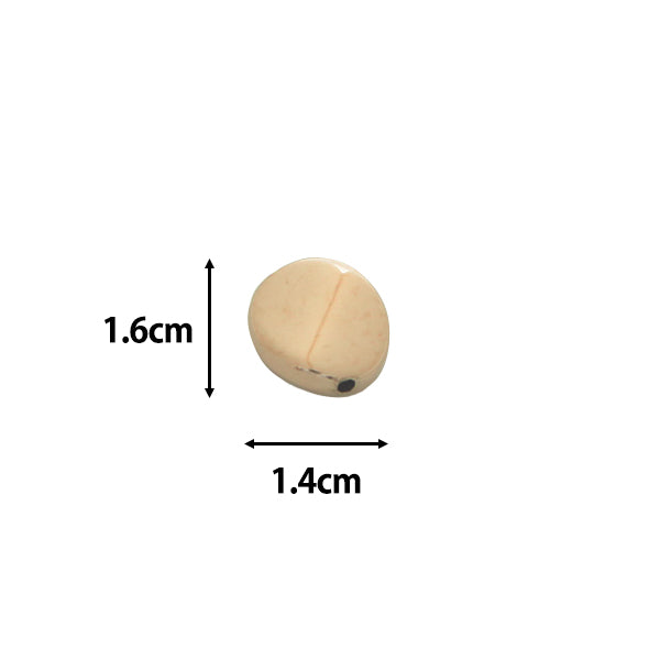 Perles "CCB MetalPerles 1,4 x 1,6 cm d'or 2 pièces BE1542-201"