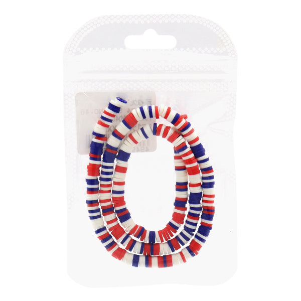 Perles "DixPerles Maru 5 mm n ° 16 Tricolor environ 40 cm BE1564-XXX"