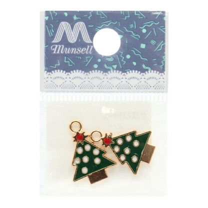 Accessory material "Christmas Charm Tree 2 Pieces CM5408-XXX"