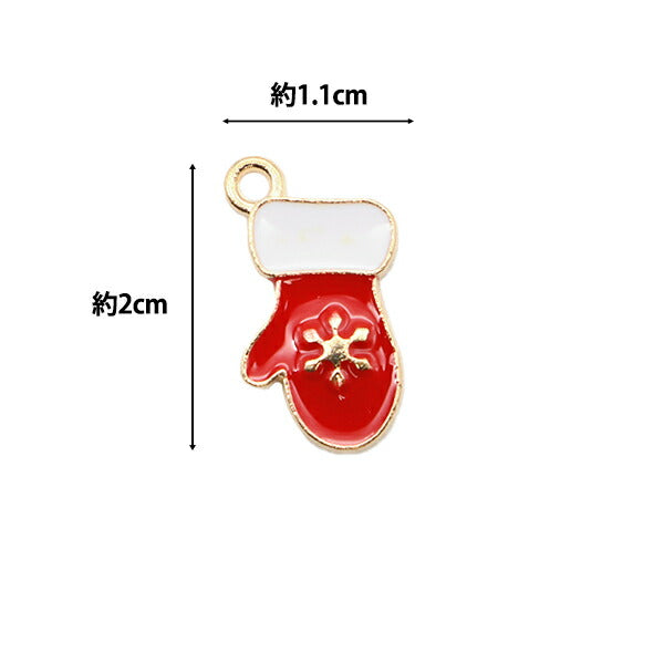 Accessory material "Christmas charm gloves 2 pieces CM5411-XXX"