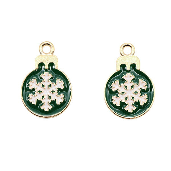 Matériel accessoire "Charm-échou de Noël 2 pièces CM5412-XXX"