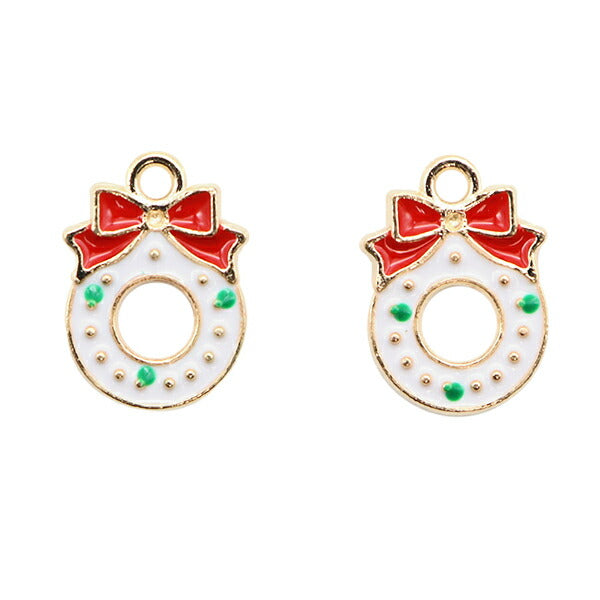 Accessories material "Christmas Charm wreath 2 pieces CM5413-XXX"