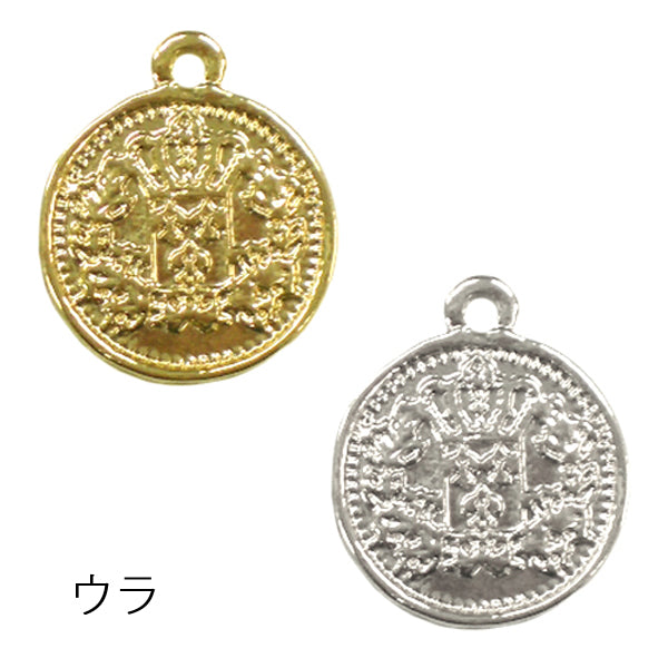 Soporte de artesanía "Moneda de encanto (#10253) Oro"