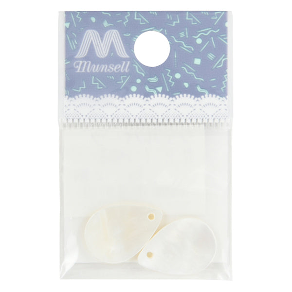 Accessoires matériaux "Parties de coquille tsuyu blanc # 2"