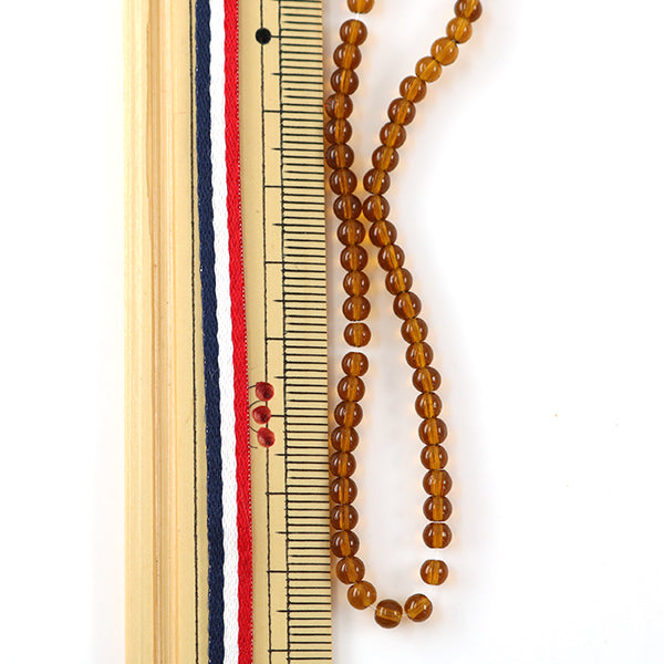 Handicraft bracket "Glass round ball 3mm about 70 tablets"