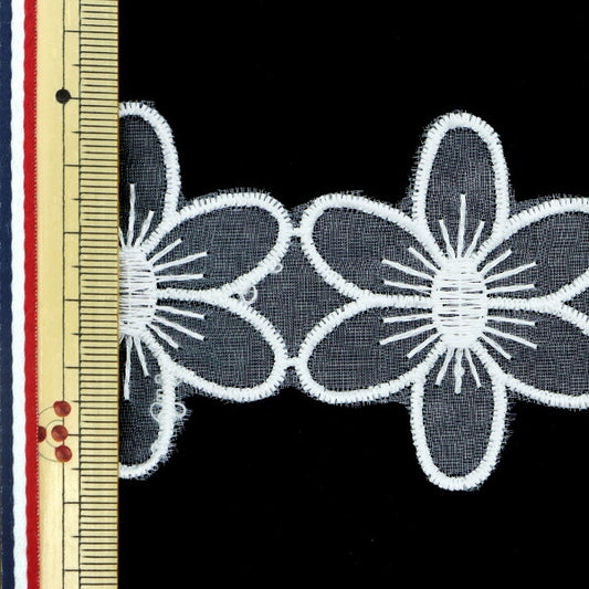 ビーズ 『レースモチーフB 5モチーフ入り 50mm×55mm』 KIYOHARA 清原