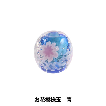 الأجهزة اليدوية "كرة تونبو بنمط زهرة الكرة الزرقاء"