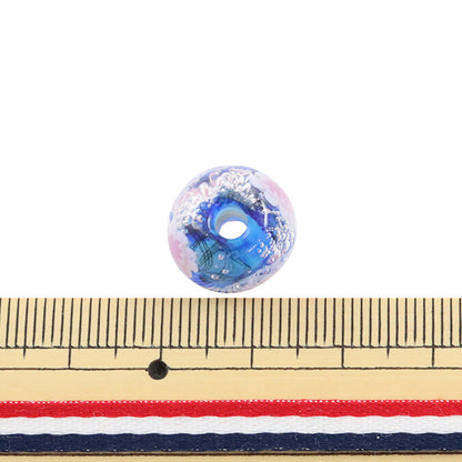 الأجهزة اليدوية "كرة تونبو بنمط زهرة الكرة الزرقاء"