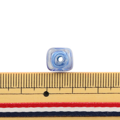 أجهزة الحرف اليدوية "Tonbodama Crystal Marble Dice Blue 7"