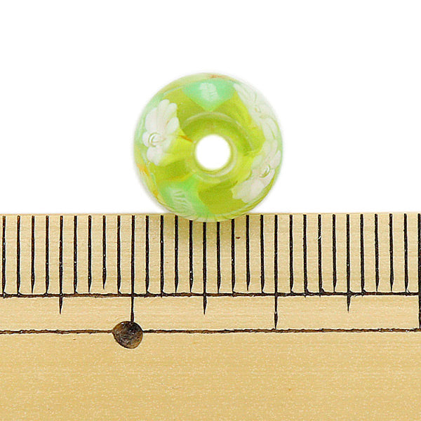 Accessoire Material "Tonbo Ball Kasumi Grass Mini Gelbgrün 10-2,0"