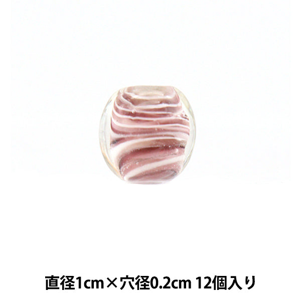 Accessory material "Tonbo ball crystal marble round 12 10mm 1 piece" 10-2.0