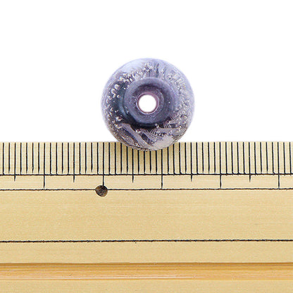 Accessories material "Tonbo ball frost florit chimobana purple 16-3.0"