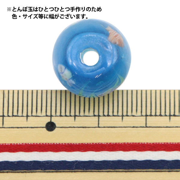 Accessory material "Tonbo ball tropical fish transparent blue nettaigyo"