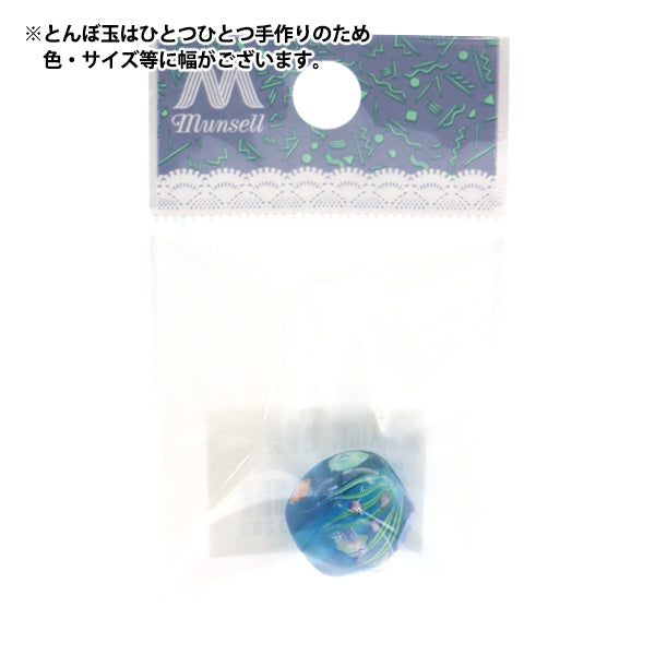 Accessory material "Tonbo ball tropical fish transparent blue nettaigyo"