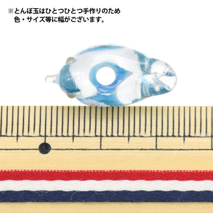 Material de accesorios "Tonbo Ball Clear Poppo Ball Blue Poppo01"