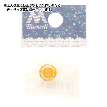 Accessories material "Tonbo ball striped solo van a yellow shima-A"