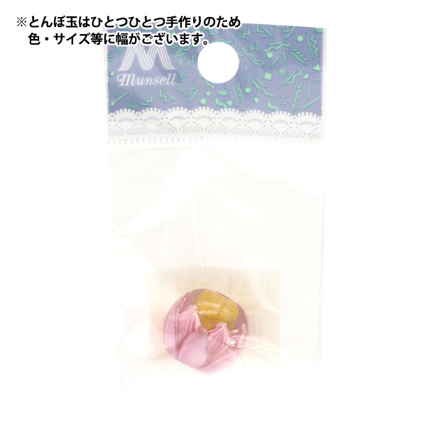 配件材料“ Tonbo Ball Lotus 18mm Peach Lotus18”