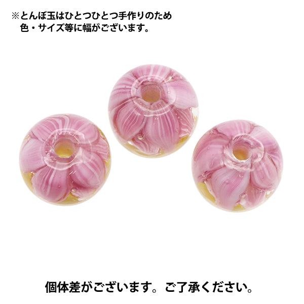 配件材料“ Tonbo Ball Lotus 18mm Peach Lotus18”