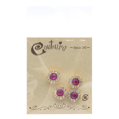 Zubehörmaterial "Petit Teil Rose x Gold 10mm 4 Tabletten OH-52"