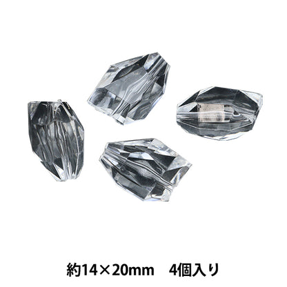 Perline "Parti acriliche Crystal 14 x 20mm AC-9083"