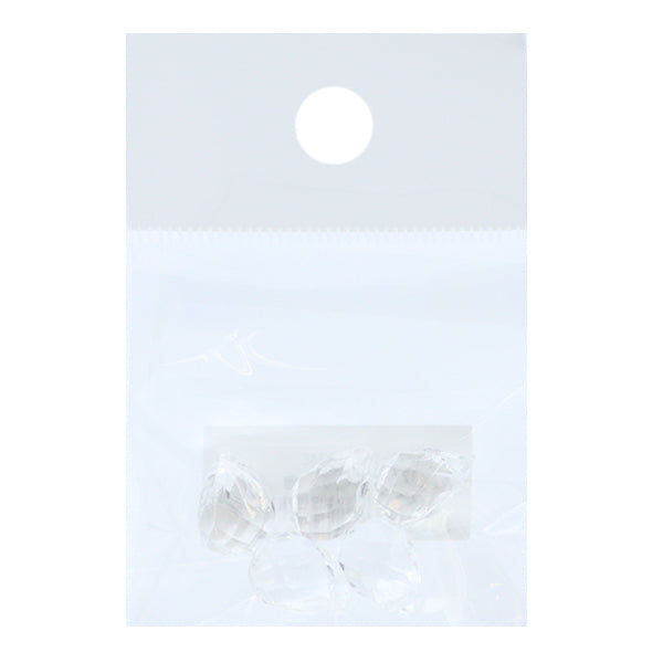 Perlen "5 Acrylteile Kristall 9 x 12 mm AC-9245"