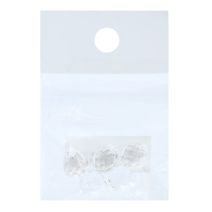 Perlen "5 Acrylteile Kristall 9 x 12 mm AC-9245"