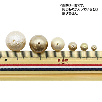 Beads "Elegant Pearl MIX Brown 80g"