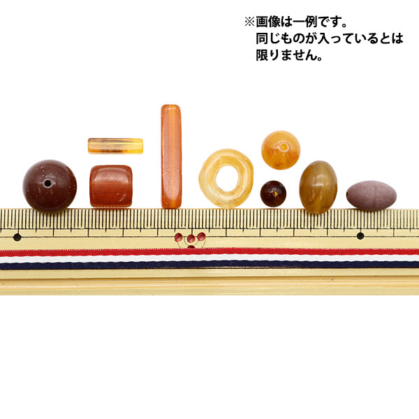 Perlen "Candy Acrylmix Brown 70g"