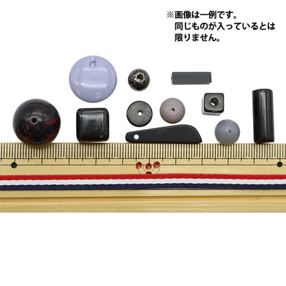 Perlen "Candy Acrylmix Black 70G"